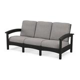 Trex Outdoor Rockport Club Sofa Plastic/Olefin Fabric Included in Gray | 33.5 H x 76.5 W x 36 D in | Wayfair TXC71CB-145980