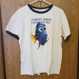 Disney Shirts | " I Forgot Where I Got This Tee " Disney Pixar Dory Finding Nemo T-Shirt | Color: Blue/White | Size: M