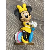 Disney Other | 3” Mickey Mouse Clubhouse Train Pvc Figure Minnie Mouse Luggage Umbrella A3 | Color: Black/Yellow | Size: Os