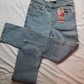 Levi's Jeans | Nwt Levi's 502 Red Tab Blue Light Wash Regular Taper Fit Denim Stretch Jeans. | Color: Blue | Size: 28