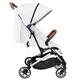 Deryan Rolo Pushchair Buggy – Small Foldable – From Birth to 4 Years – Baby Cart Maximum Load 22 kg – Foldable Pushchair – Travel Pushchair – Compact and Foldable – Cream