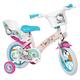 TOIMSA Kinderfahrrad Hello Kitty 12 Zoll mit Stützrädern Korb Puppensitz 3-5 Jahre