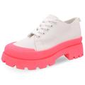 Platform Trainers for Women - Chunky Trainers Ladies, Chunky Trainers for Women, Platform Trainers Womens, Womens Chunky Trainers, Ladies Platform Trainers, Womens Platform Trainers - WFuhsia Size 4