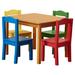 Isabelle & Max™ Perpetue 5 Piece Table & Chair Set Wood in Blue | 19 H x 26 W in | Wayfair 49A38691058542F7ACFB0C869A792543