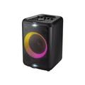 Philips X3206 Bluetooth Party Speaker with Deep bass, Up to 14 Hours Battery, Party Lights and Karaoke Effects, Microphone and Guitar Input, Audio-in, USB Charging, Built-in Carry Handle