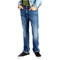 Levi's Jeans | Levi’s 513 Slim Straight Stretch Denim Distressed Blue Jeans Size 34 X 32 Vguc | Color: Blue | Size: 34