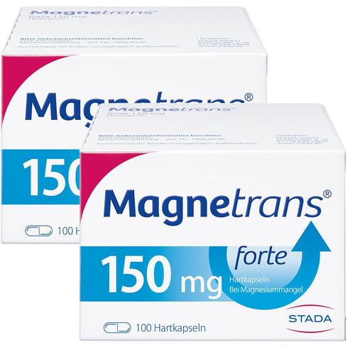 2x Magnetrans forte 150 mg 2x100 St Hartkapseln