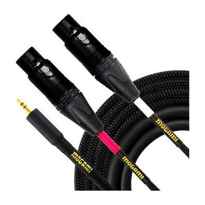 Mogami Gold 3.5mm TRS Male to Dual XLR Female Y-Cable (3') GOLD 3.5 2 XLRF 03