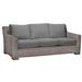 Summer Classics Rustic 81.25" Wide Outdoor Wicker Patio Sofa w/ Cushions Wicker/Rattan/Olefin Fabric Included/Sunbrella® Fabric Included | Wayfair