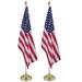 Arlmont & Co. Faryal 2-Sided Polyester 94 x 12 in. Flag Set in Blue/Red/White | 94 H x 12 W in | Wayfair 8CCCA9AFD0F8433495F458D48C6429F8