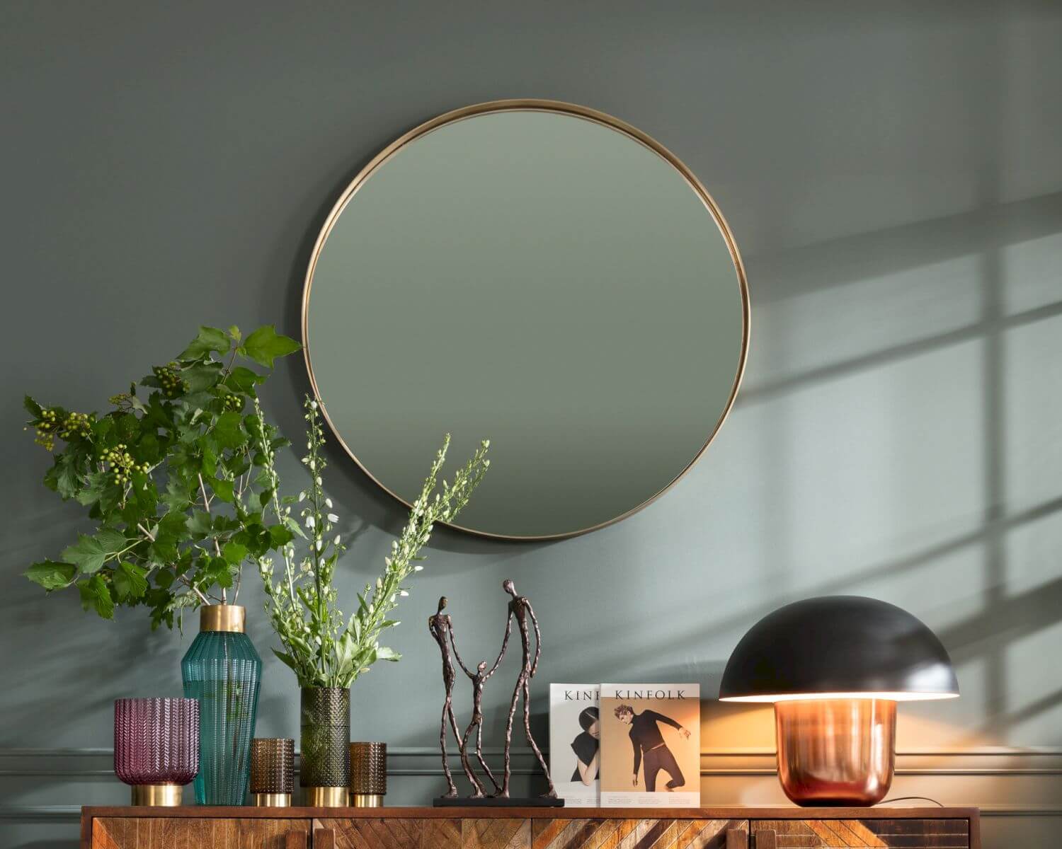 Kare Design »Curve« Spiegel rund Ø 100 cm