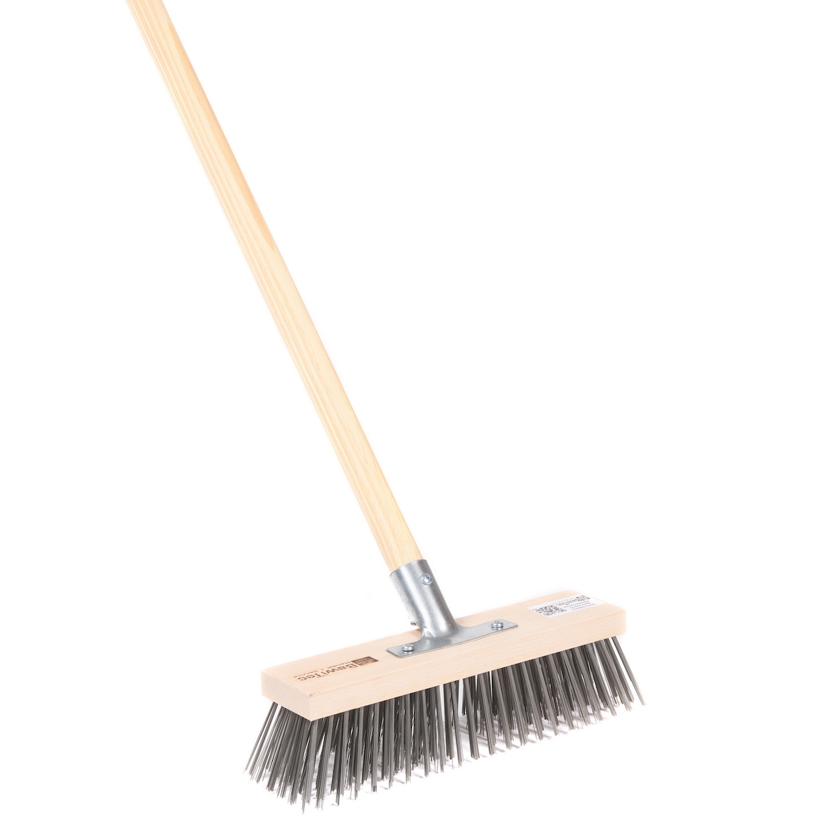 BawiTec Stahldrahtbesen 30cm Drahtbesen Stiel 160cm Stahl Eisen Kratzbesen Feger Image