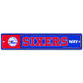 "Panneau de zone Philadelphia 76ers Street - 3,75 X 19 pouces - unisexe Taille: No Size"