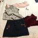 J. Crew Bottoms | Crewcuts 12 Yo Girls 5 Piece Bundle, Euc | Color: Blue/Gray | Size: 12g