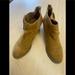 American Eagle Outfitters Shoes | American Eagle Outfitters Booties With Fringe Camel Color Size 9 | Color: Brown | Size: 9