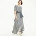 J. Crew Dresses | J Crew Striped Knit Maxi Dress | Color: Blue/White | Size: Xs