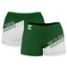 Women's Green Eastern Michigan Eagles Color Block Shorts