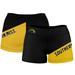 Women's Black Southern Miss Golden Eagles Color Block Shorts