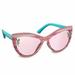 Disney Accessories | Disney Store Tinker Bell "Bell Weather" Sunglasses | Color: Green/Pink | Size: 2'' H X 5'' W X 5'' D When Extended