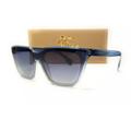 Burberry Accessories | Burberry Women's Transparent Blue Sunglasses! | Color: Blue | Size: 40mm-140mm-140mm