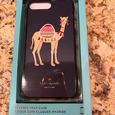 Kate Spade Cell Phones & Accessories | Kate Spade Iphone 8 Plus Leather Snap Case | Color: Blue | Size: Os