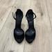 Gucci Shoes | Gucci Suede Black Heels | Color: Black | Size: 8.5