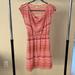 Madewell Dresses | Madewell Stripe Dress | Color: Purple/Red | Size: 2