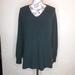 Athleta Sweaters | Athleta Knotted V Neck Sweater | Color: Green | Size: S