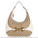 Gucci Bags | Gucci Amalfi Large Hobo Handbag | Color: Gold/White | Size: Os
