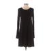 Old Navy Casual Dress - A-Line: Black Print Dresses - Women's Size Small