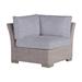 Summer Classics Club Woven Patio Lounge Chair w/ Cushions Metal/Wicker/Rattan in Gray | 29.5 H x 34 W x 34 D in | Wayfair 362024+C585H6343W6343