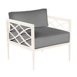 Summer Classics Elegante Patio Chair w/ Cushions | 26 H x 28.5 W x 28.25 D in | Wayfair 425394+C673H750W750
