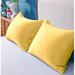 Everly Quinn Pillowcase Microfiber/Polyester/Silk/Satin in Yellow | Standard | Wayfair C4E46957D0D24EF99AD1FBE87D7F8692