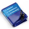 Premium Abdeckplane Wasserdicht [500x500cm] – uv Beständige [450 g/m²] lkw Plane mit Ösen, pvc