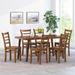 Prestage Rubberwood Dining Chairs (Set of 6) by Christopher Knight Home