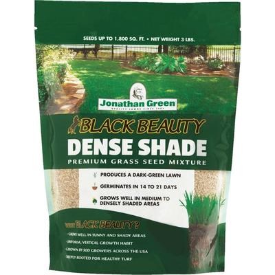 Jonathan Green 10600 Black Beauty Dense Shade Grass Seed Mixture, 3 Lb