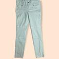 American Eagle Outfitters Jeans | American Eagle Cargo Jeans Size 10 Light Blue And Pink Super Stretch 2 Jeans | Color: Blue/Pink | Size: 10