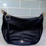 Coach Bags | Coach Sutton Hobo Shoulder Bag. (With Cross Body Strap) | Color: Black/Gold | Size: Os