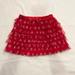 Disney Bottoms | 3t Girls Red Disney Minnie Mouse Tulle Ruffle Skirt With Polka Dots And Bow 405 | Color: Red/White | Size: 3tg