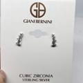Giani Bernini Jewelry | New With Tags Giani Bernini Cz Sterling Silver Dainty Stud Earrings | Color: Silver | Size: Os