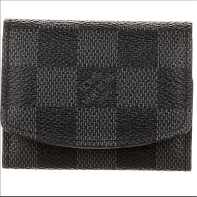 Louis Vuitton Accessories | Authentic Cuff Links Holder | Color: Black/Gray | Size: Os