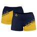 Women's Navy La Salle Explorers Color Block Shorts