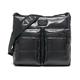 DKNY Damen Avia Crossbody Umhängetasche, schwarz/schwarz