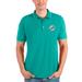 Men's Antigua Aqua Miami Dolphins Affluent Polo