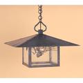 Arroyo Craftsman Monterey 12 Inch Tall 1 Light Outdoor Hanging Lantern - MH-17T-GW-BZ