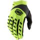 100% Airmatic Bicycle Gloves, black-yellow, Size XL