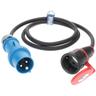 Kalle Das Kabel - Kalle Adapterkabel cee 230V 16A 1,5mm² auf Schuko IP44 1,5 Meter