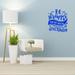 VWAQ Be Stronger than your Excuses Wall Decal Vinyl in Blue | 23 H x 20 W in | Wayfair BSTYE_23X20_BLUE