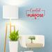 VWAQ Created w/ a Purpose Inspirational Wall Decal Vinyl in Red | 14 H x 23 W in | Wayfair CWAP_14X23_RED