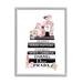 Stupell Industries Chic Toiletry Cosmetics Glam Fashion Books in Pink | 30 H x 24 W x 1.5 D in | Wayfair af-248_gff_24x30